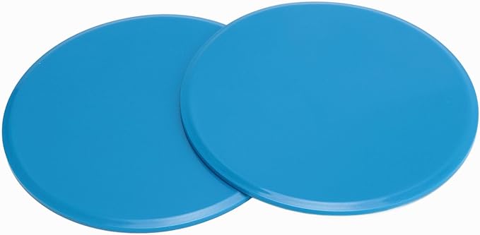 EVTSCAN Core Sliders 2pcs Compact Gliding Discs Full Body Workout Fitness Equipment Round
