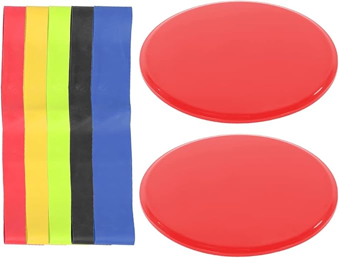 Fitness Sliding Discs, Core Slider Workout Equipment, Low - Impact Sliding Disks for Home Gym, Smooth Slide Mat for Abs, Strength and Stability Training