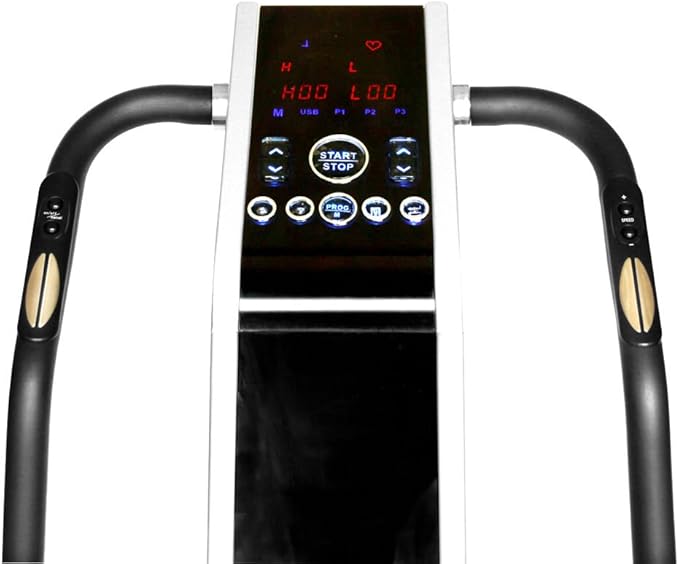 Whole Body Vibration Machine - Dual Motor by SDI : Commercial (2HP, 440 lbs), Dual Motor, Large Vibrating Platform, USB Programmable