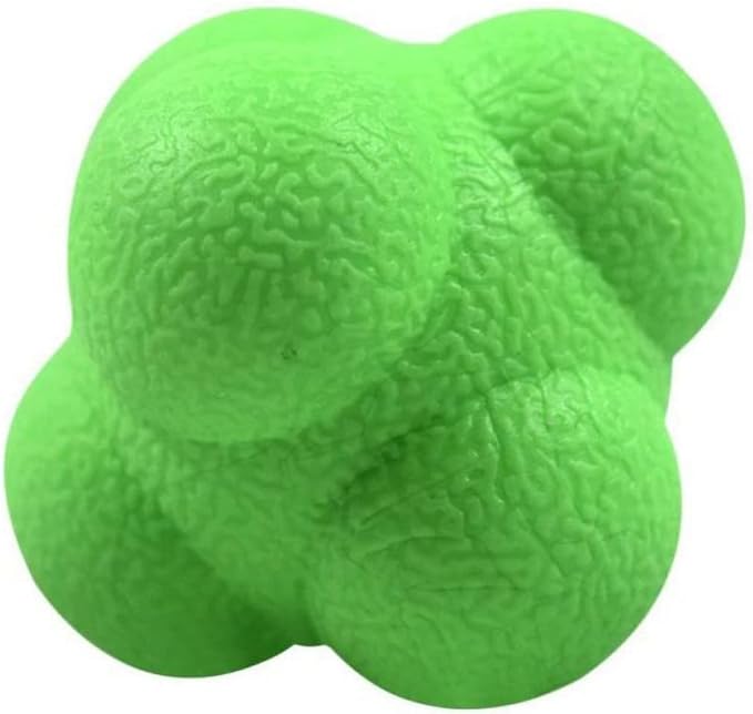 AIRLAXER Reaction Ball,Reflex Ball for Hand Eye Coordination Training,2.83 inch,Pack of 3-Orange,Yellow,Green