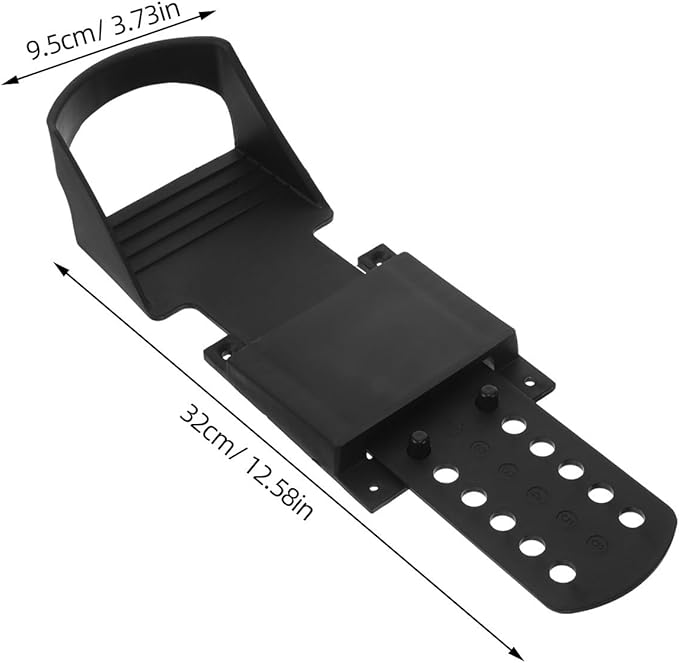 Foot Pedals for Rowing Machine 1 Pair Adjustable Rowing Machine Foot Holders Replacement Accessories for Home Gym Cardio Training