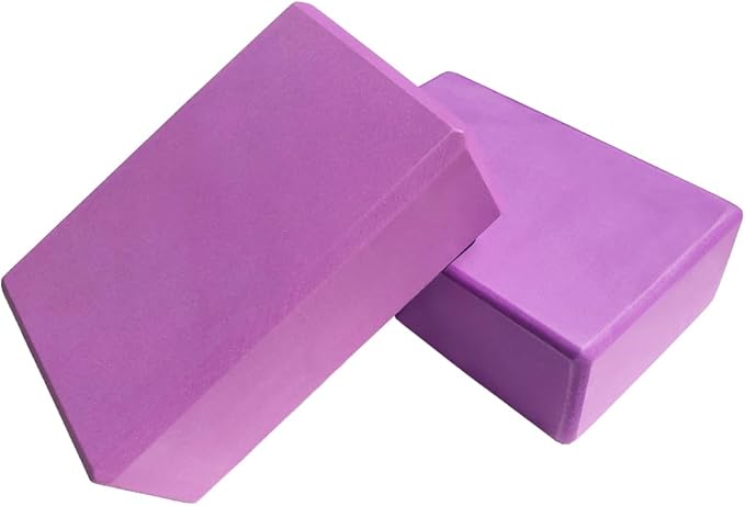5 Piece Yoga Equipment Set EVA Blocks Cotton Stretching Strap Non Slip Knee Pad Pilates Fitness Kit