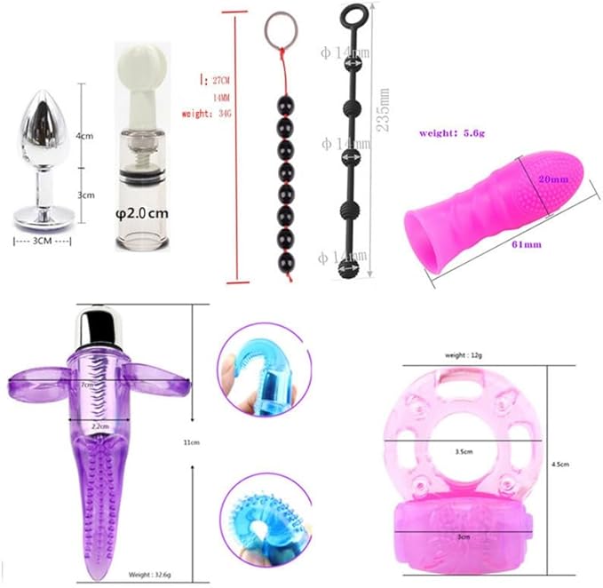 Purple Fashion 28 Piece Pilates Equipment Combination Cosplay Yoga Set, Indoor Wrist and Hip Fun Sports Accessories, Couple Gift