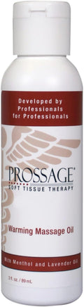Prossage Heat Warming Relief Massage Oil for Therapuetic Massages, Deep Tissue Massages, and Aromatherapy, Topical Reliever, 3 Ounce Bottle