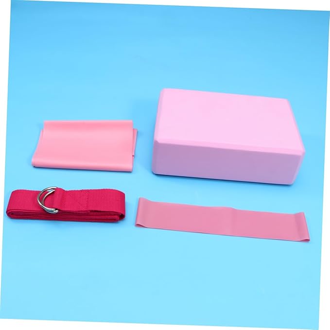 Yoga Fitness Yoga Mat Straps Women Meditation Accessories Kit Brick Latex Towel Stretch Band Resistance Ring