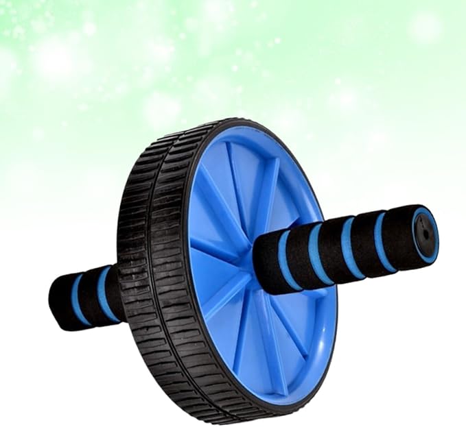 GLEAVI Double Wheel Abdominal Exercise Roller Core Training Fitness Device Mute Ab Roller for Home Gym Workout