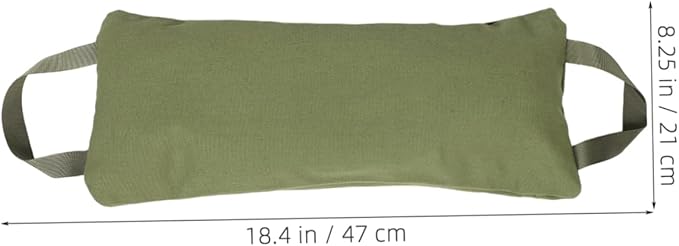 Milisten 1pc Weight Capacity Fitness Sandbag Canvas Hanging Bag Yoga Gym Bag Workout Sandbags Handles