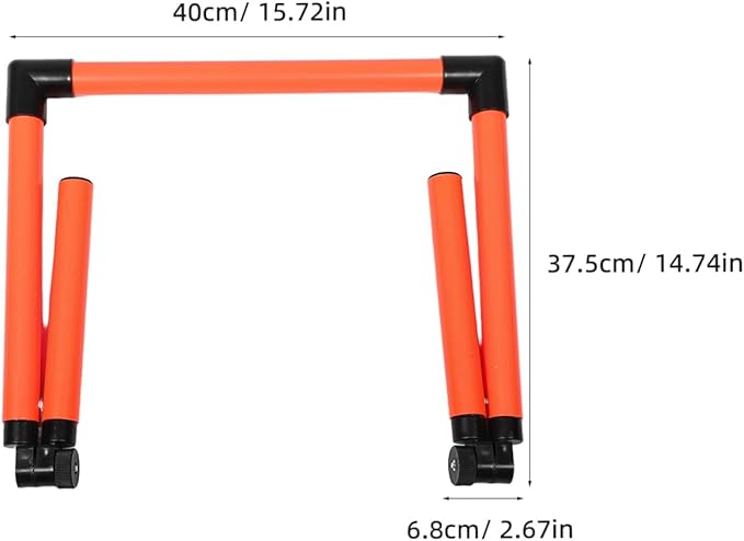 BESPORTBLE Agility Hurdles for Speed and Jump Training Equipment for Soccer Basketball and Track Athletes Agility and Speed Cross-Training Tools