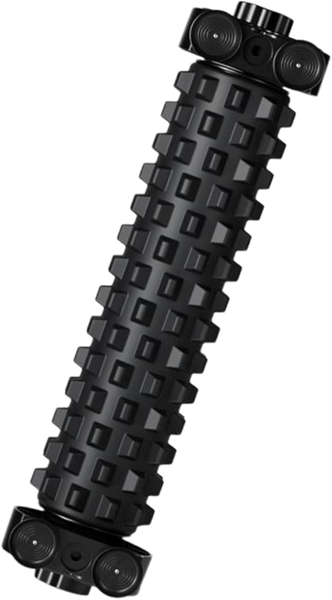Back Foam Roller, Suction Cup Back Rolling Massage Equipment, Body Foam Roller with Holder, for Home Gym Yoga Pilates Fitness Workout Post-Sports Training