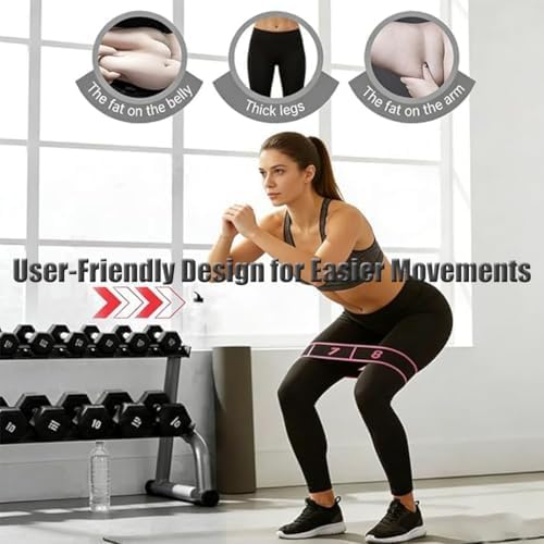 Numbered Resistance Band, Fitness Resistance Bands with Handles, Multifunction Fitness Resistance Band, Elastic Loop Exercise Strap, Adjustable Bands for Full Body Stretching Shaping