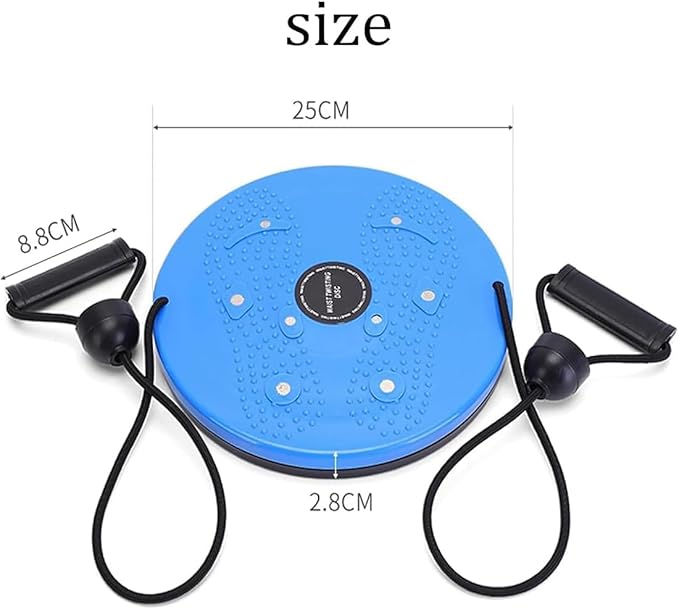 Waist Sculptor, 2026 New Waist Twister Machine Exercise with Arm Bands, Ab Board Waist Twist Machine for Exercise, Legs, Buttocks, Hip Exercise