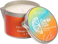 Massage Candle-Low Temp Scented Soybean Oil-Heat Therapy Body Oil Lotion Candle-Natural Shea Butter Massage Oil for Couples-6.35 OZ (Colorful Fruit Candy Scent)