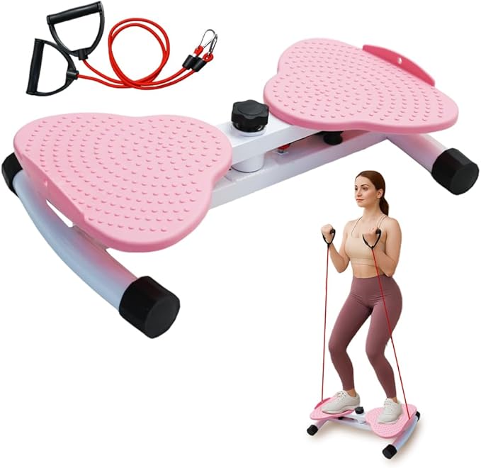 Waist Twister Machine Exercise, Adjustable Waist Twistting Fitness Tool with 300 lbs Weight Capacity, Abs Workout Equipment for Slim Waist and Core Ab Exercise