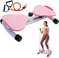 Waist Twister Machine Exercise, Adjustable Waist Twistting Fitness Tool with 300 lbs Weight Capacity, Abs Workout Equipment for Slim Waist and Core Ab Exercise
