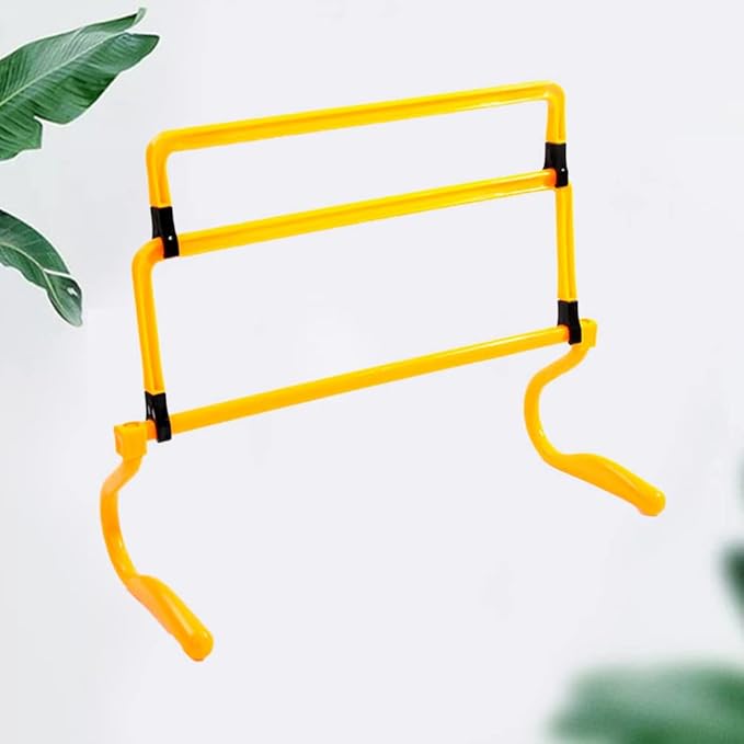 BESPORTBLE Removable Training Hurdles, Agility Ladder Speed Training Equipment, Soccer Training Agility Hurdles(Yellow)
