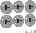 Wall Mounted Weight Plate Holder,Weight Plate Rack for for All Size Bumper Plates, Max Weight Capacity 300 Lb, Home Gym Organizer