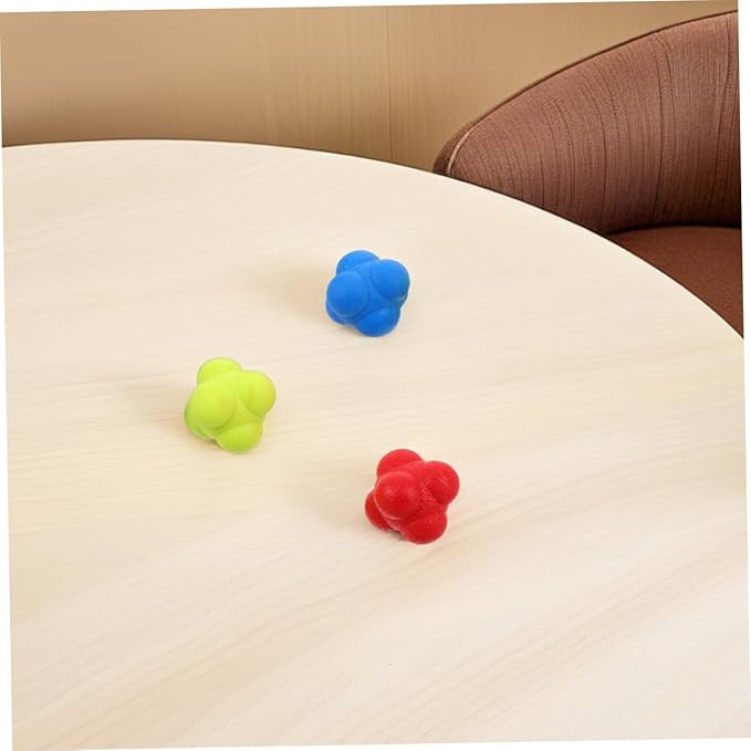 Agility Training Ball Set 6pcs Reaction Sports Coordination Reflex Training for Hockey Wrestling Fitness Boys and Girls Adults