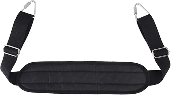 Pilates Foot Strap Leg Strap for Reformer Equipment Accessory, Adjustable 29.92-39.37 inch, Hooks for Easy Installation, Fitness Yoga Core Training