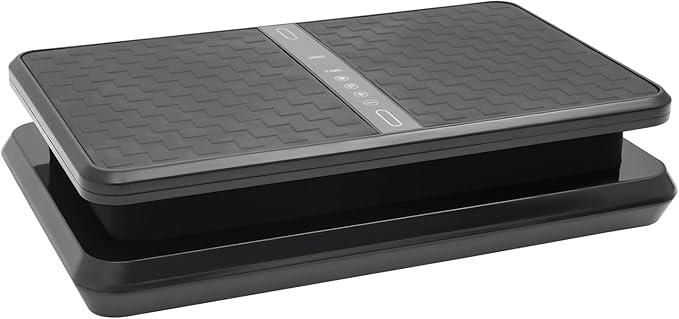 Vibration Plate Exercise Machine with Remote Control, 330 lbs Capacity 99 Speed Levels Vertical Vibration Platform for Full Body Workout, Green & Black