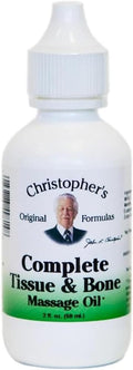 Christopher's Original Formulas Complete Tissue & Bone Massage Oil, Herbal Relief, 2 oz