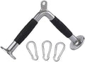 Double Head Rope Pulldown Attachment Set Gym Strength Training Equipment Handles Big Bird Gym Equipment Accessories