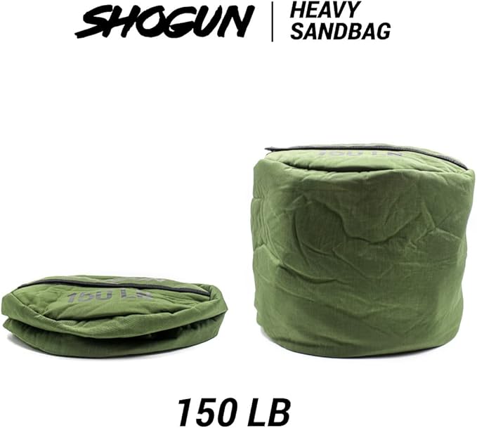 Shogun Sandbags for Working Out – Heavy Duty Workout Sandbag for Weight Training, Cross Training, Strongman, Fitness & Military Use – Adjustable Exercise Sand Bags for Full Body Training