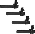 Yes4All Power Rack J-Hooks & Attachments – Heavy Duty Barbell Holders Compatible with 2x2 & 3x3 Power Racks for Home Gym