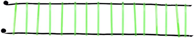 BAFOVY 16 Rung Agility Ladder, Adjustable Flat Plastic Rungs with Durable Nylon Straps, for Football Rugby Tennis Baseball Speed Training