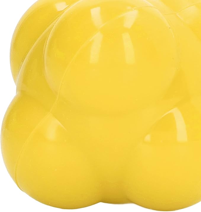 Reaction Ball, Rubber Bright Color Hex Reaction Trainer Ball for Basketball, Tennis and Other Competitive Sports