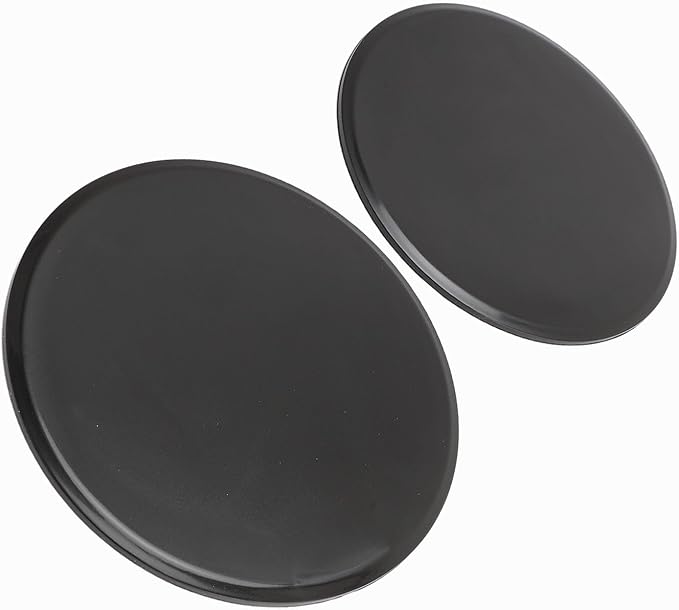 Exercise Core Sliders Discs Dual Sided Compact Portable Ab Workout Equipment for Home Gym Travel ABS 7 Inch 2 Pack