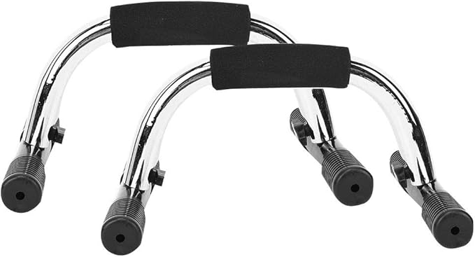 OUKENS Push Up Bars, Calisthenics Equipment Push Up Handles for Floor,with Non-Slip Sturdy Structure Handle, Fitness Bars for Home & Workout