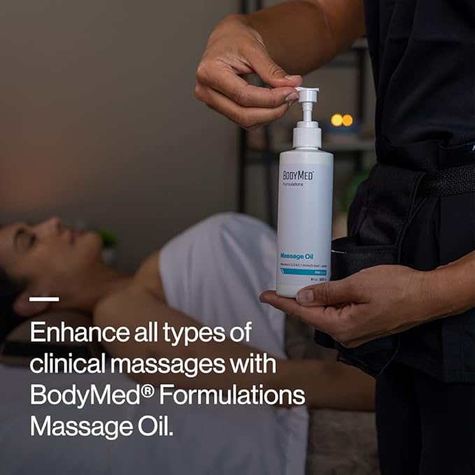 BodyMed Formulations Massage Oil, 1 gal. – Fragrance-Free, All-Natural Oil for Massage Therapy – Leaping Bunny Certified – with Arnica Extract & Jojoba – Non-Staining, & Paraben Free