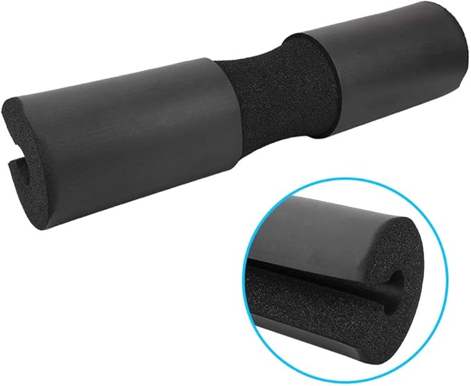Acouto Barbell Squat Pad Weightlifting Dumbbell Barbell Grips Protector Neck & Shoulders Thick Foam Pad Strength Training Equipment Attachments