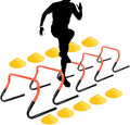 Adjustable Height Hurdle Agility Training Hurdle Set of 5 Set of 10
