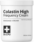 Dr. CPU Collastin High Frequency Cream 1000ml – Professional RF Massage Cream for Face & Body – with Collagen & Elastin – Korean Spa-Grade Skincare