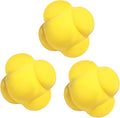 GSE Games & Sports Expert Sports Reaction Balls, Reactivity Ball for Field Training, Agility Trainer for Baseball, Rubber Bounce Balls for Hand-Eye Coordination & Speed Reflex Training