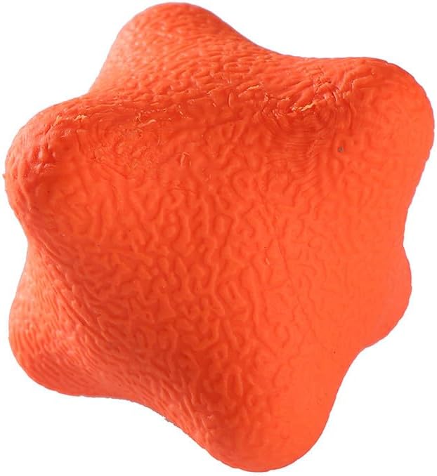 SAFIGLE 6 Pcs Agility Reaction Reflex Balls, Hexagonal Bounce Balls for Hand Eye Coordination, Sports Training for Basketball Soccer Boxing, Indoor Outdoor Fitness Workout