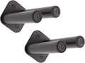 Les Mills™ Wall Storage Rack for Exercise Equipment, Set of 2 Racks Totaling 4 Prongs for Hanging