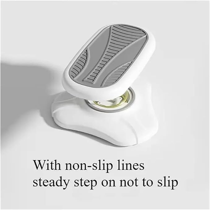 Ankle Leg Exercisers,Multi Functional Exercise Ankle Footstool, Toilet Companion Footstool, Office Or Daily Rest, Relaxing Feet and Legs(Gray,1pcs)