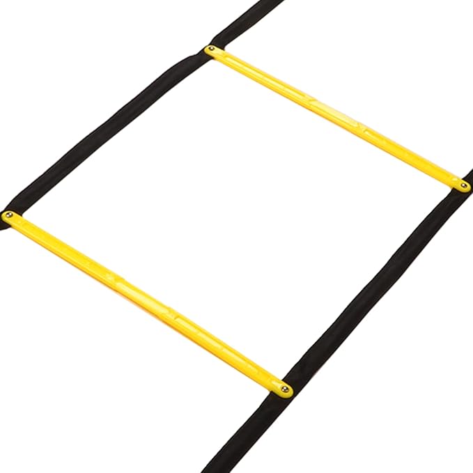 Agility Ladder, Speed Training Equipment with High Density Belt and Non Slip Rungs, for Football Basketball Agility Training to Improve Balance Speed Reflexes, Includes Carry