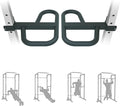 Dip Bar Attachment for 2"x2" Squat Rack, Heavy Duty Power Rack Attachment with 5/8" or 1" Hole