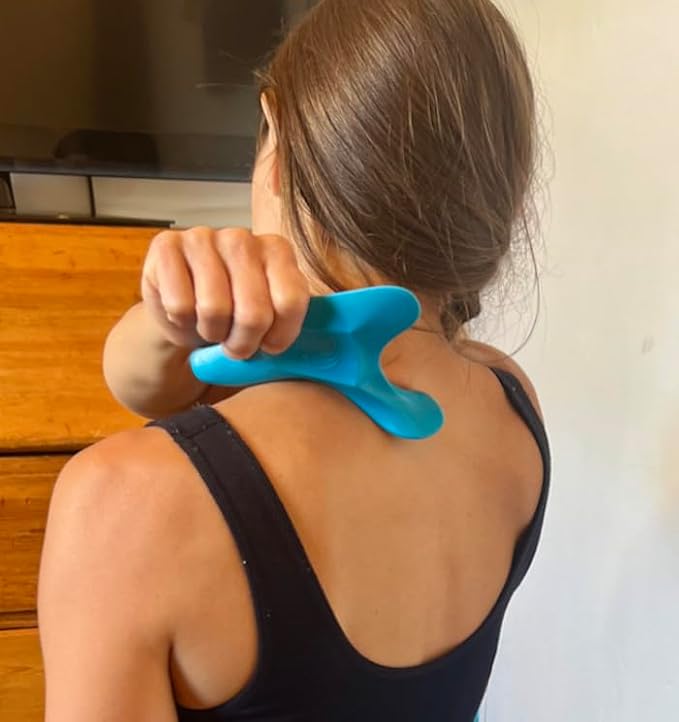The Wave Tool, The Ultimate Soft Tissue Release Tool. Patented, Ergonomic Scraping and Massage Tool for Trigger Points, fascial Release, Muscle Aches, Pain, tendonitis, Scar Tissue, Athletic Recovery