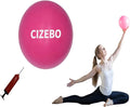 Small Exercise Ball for Between Knees, 6 inch Pilates Ball with Pump, Mini Yoga Core Ball Physical Therapy