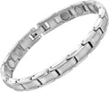 38 Elegant Stainless Steel Magnetic Bracelet for Women Magnetic Therapy Bracelet Pain Relief for Arthritis with Free Link Removal Tool