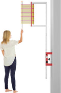 Wall Mount Vertical Jump Tester，2.29 FT Adjustable Height Vertical Jump Trainer，Wall-Mounted Vertical Jump Measurement Tool for Bakstball Volleyball Training