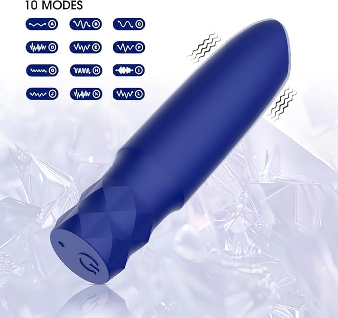 10 Modes Quiet Powerful Handheld Electric Tool，Handheld Personal Back Massage Rod Travel Portable Soft Silicone SC6248
