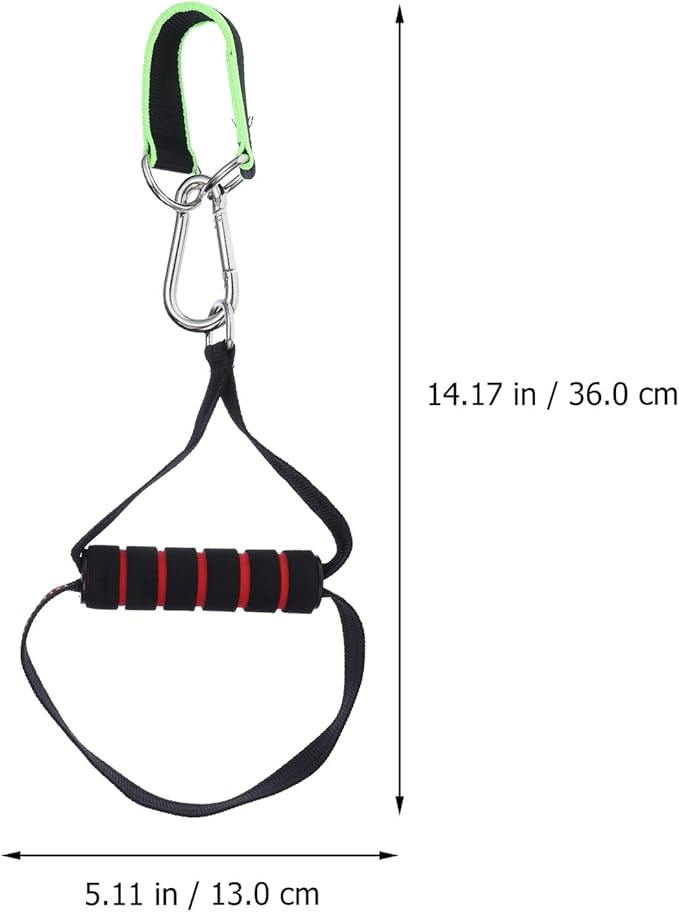Fitness Handle Resistance Band Handle Grip Cable Machine Attachment Workout Grip for Strength Training and Home Gym Exercise Equipment