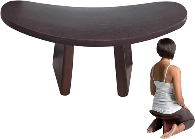 Meditation Bench - Ergonomic Kneeling Stools, Bench Meditation Chair | Portable Comfortable Kneeling Seat, Yoga Or Sitting Buddhism Low Seats for Women Mom Gatherings Home Kneeling Church Worship