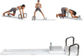 Pilates Reformer, Multifunctional Pilates Equipment for Abs Workout and Leg Exercise, Ski Machine, Pilates Board for Home Gym Full Body Workout