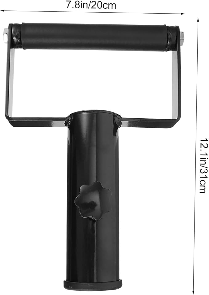 Toyvian 1Pc Barbell Handle T Bar Row Attachment Fitness Equipment for Home Gym Compatible with Gym Gear Strength Training Core Workouts